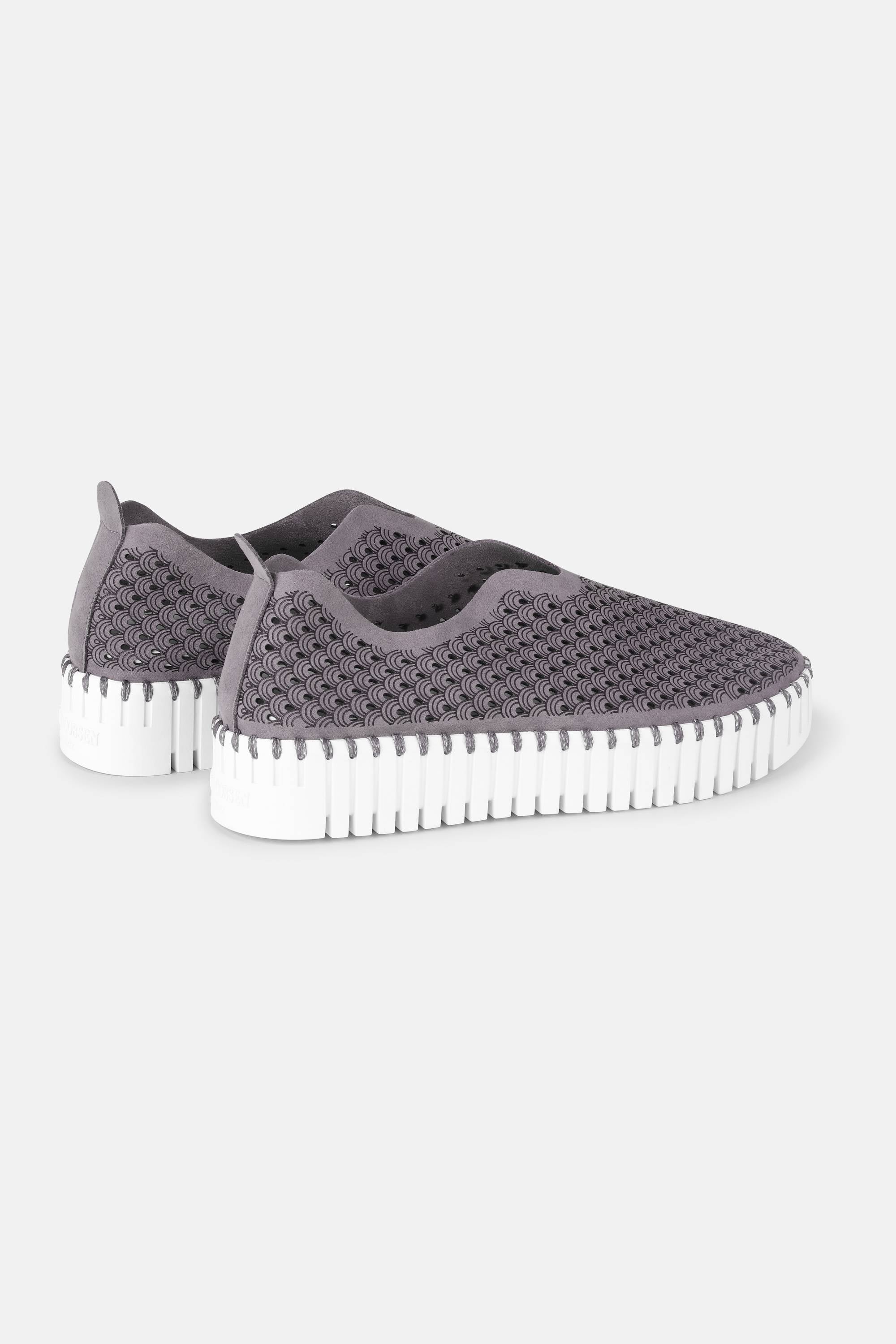 Platform Tulip Sko - Smoked Pearl